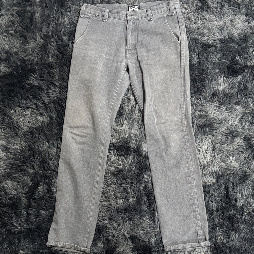 Fallen Gray Men's Straight Jeans